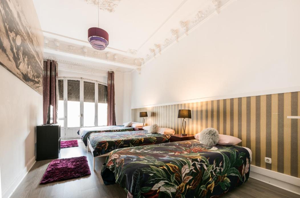 M&F 7 Rooms/7 Bathrooms Over Gran Via Madrid Dış mekan fotoğraf