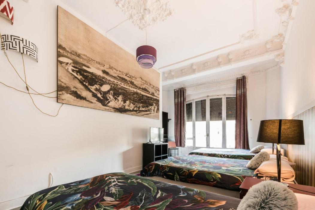 M&F 7 Rooms/7 Bathrooms Over Gran Via Madrid Dış mekan fotoğraf