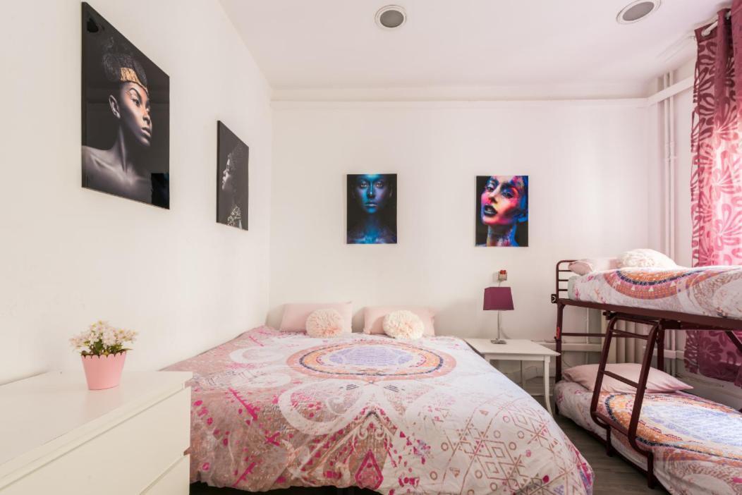 M&F 7 Rooms/7 Bathrooms Over Gran Via Madrid Dış mekan fotoğraf